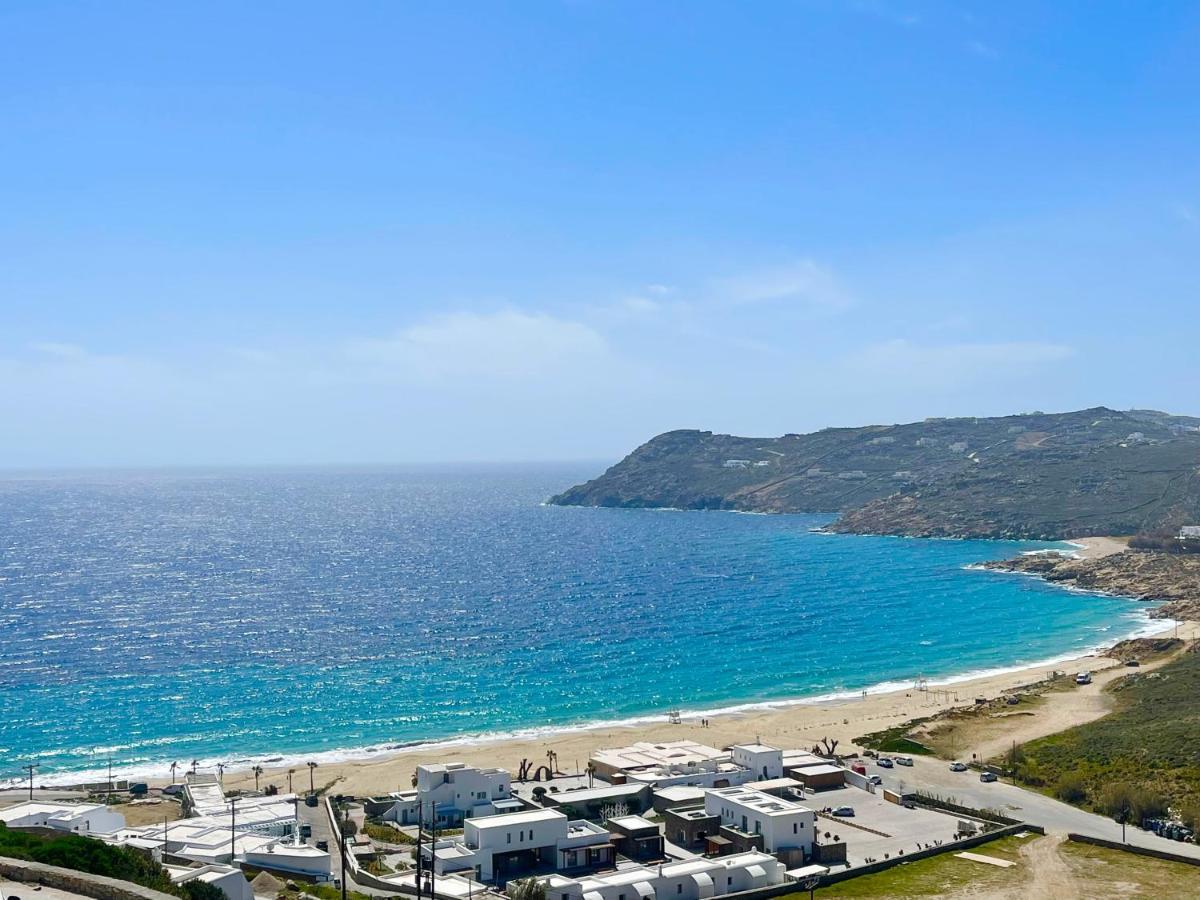 Luxury House With Private Pool At Elia Beach Mykonos Town Luaran gambar