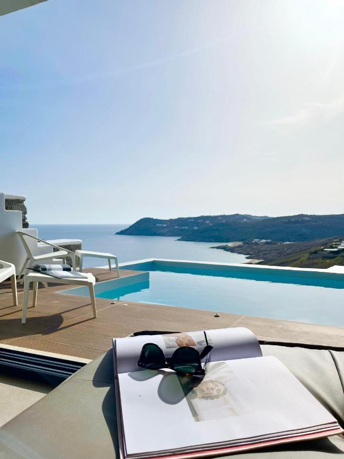 Luxury House With Private Pool At Elia Beach Mykonos Town Luaran gambar