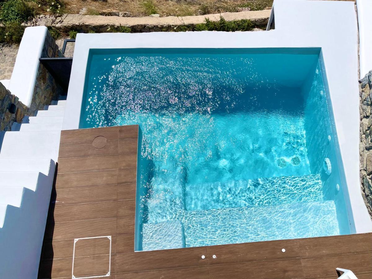 Luxury House With Private Pool At Elia Beach Mykonos Town Luaran gambar