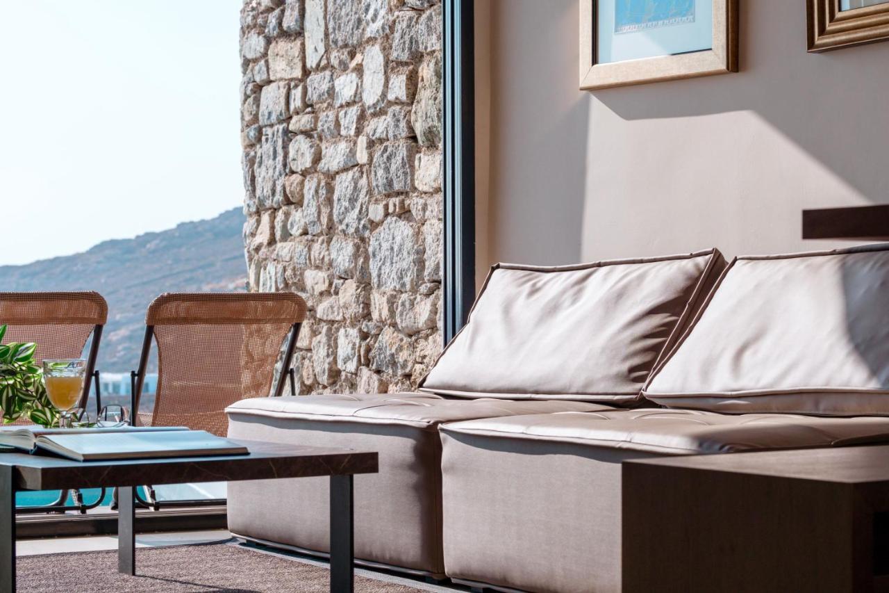 Luxury House With Private Pool At Elia Beach Mykonos Town Luaran gambar